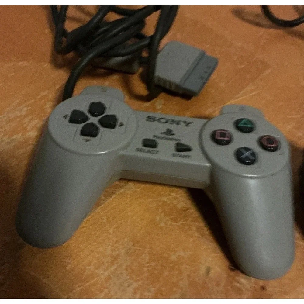 (2) Official Original OEM Sony PlayStation 1 PS1 Controller | SCPH-1080 Untested